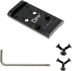 Adapter Plate Compatible with Glock Gen 3 to Gen 5 17 19 MOS Holosun 407K/507K/EPS Carry/Eps/Romeo Zero