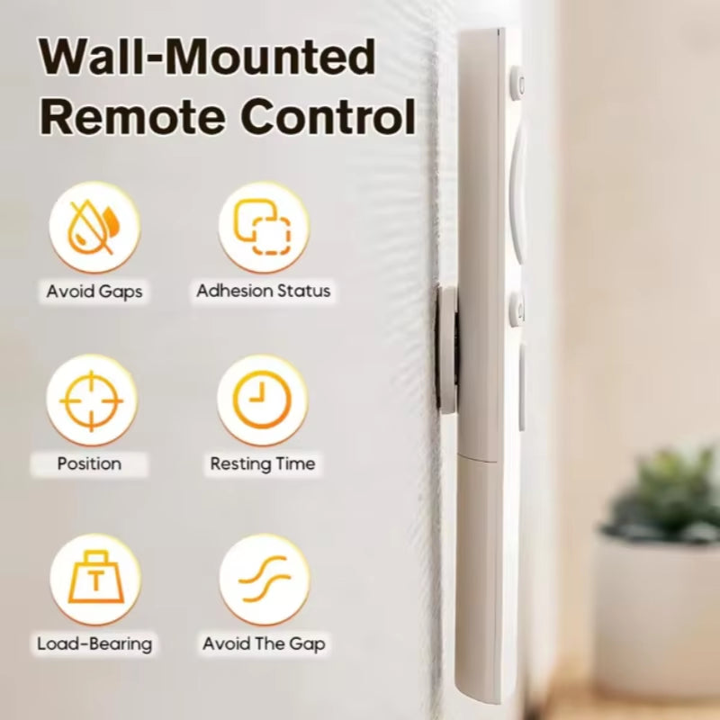 Remote Control Magnetic Tape TV Air Conditioning Remote Control Wall Fixed Storage No Drilling Wall Mounted Strong Magnetic Hook