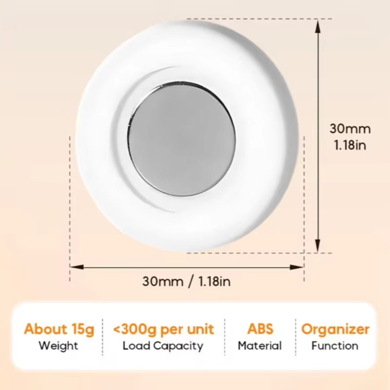 Remote Control Magnetic Tape TV Air Conditioning Remote Control Wall Fixed Storage No Drilling Wall Mounted Strong Magnetic Hook
