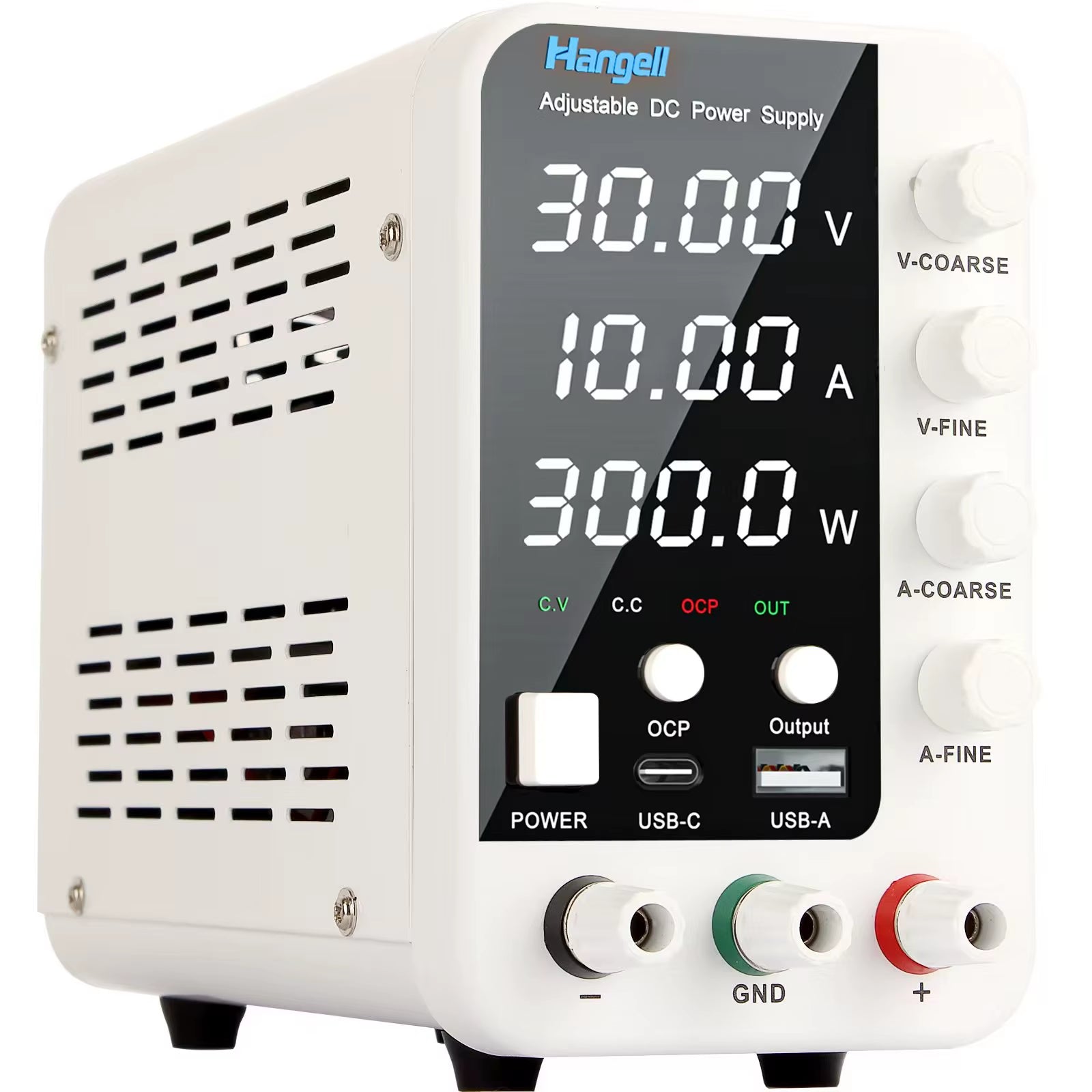 DC Laboratory Power Supply 30V 60V 120V Adjustable Voltage Regulator Bench Switching Power Supply Preset Current ON/OFF