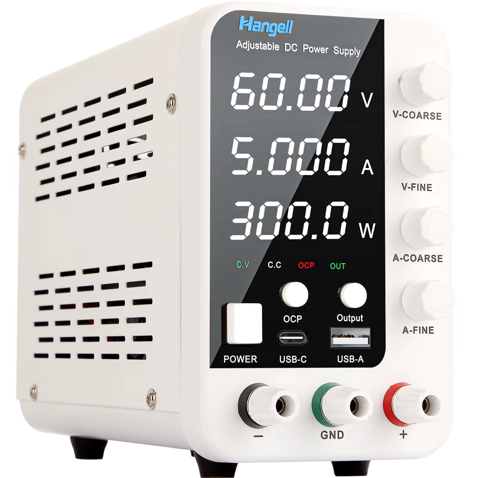 DC Laboratory Power Supply 30V 60V 120V Adjustable Voltage Regulator Bench Switching Power Supply Preset Current ON/OFF